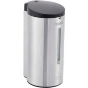 Global Industrial Automatic Liquid Soap/Sanitizer Dispenser, 700 ml, Stainless Steel