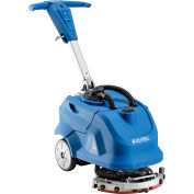 Global Industrial Electric Walk-Behind Corded Auto Floor Scrubber, 13" Cleaning Path