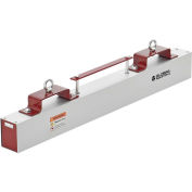 Global Industrial Hang-Type Magnetic Sweeper With Forklift Hanger, 36" Cleaning Width