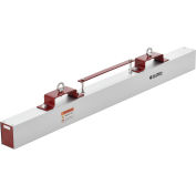 Global Industrial Hang-Type Magnetic Sweeper With Forklift Hanger, 48" Cleaning Width