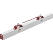 Global Industrial Hang-Type Magnetic Sweeper With Forklift Hanger, 60" Cleaning Width