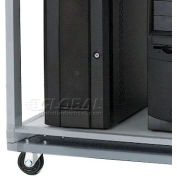 Global Industrial™ 24"W Caster Base For Server Workstation