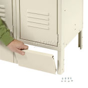 Global Industrial™ Front Base For 12"W X 6"H Tan Locker