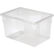 Rubbermaid 3301-00 Boîte en plastique transparent 21,5 Gallon 18 x 26 x 15, qté par paquet : 6