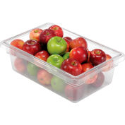 Rubbermaid 3309-00 Boîte en plastique transparent 3,5 Gallon 18 x12 x 6, qté par paquet : 6