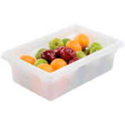 Rubbermaid 3509-00 en plastique blanc encadré 3,5 gallons 18 x 12 x 6, qté par paquet : 6