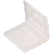 Protège-sangles en plastique Pac Cerclage, 1"L x 1-1/4"W, Blanc, Pack de 1000