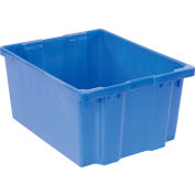 LEWISBins SN3024-15 polyéthylène contenant 30" L x 24" W x 15 « H, bleu