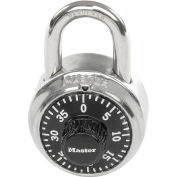 Master Lock® No.1525STK Combination Padlock Key Access with 1 Control Key & Chart, Price Each - Pkg Qty 50