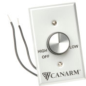 Canarm® Variable Speed Switch Control For 2 Fans, Silver