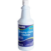 Global Industrial™ Scouring Crème Cleanser - Caisse de douze bouteilles de 1 quarts