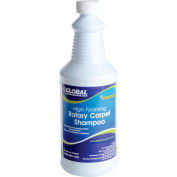 Global Industrial™ High Foaming Rotary Carpet Shampoo - Case Of Six 1 Quart Bottles