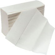 Global Industrial™ Multifold Paper Towels, White - 250 Feuilles/Pack, 16 Packs/Case