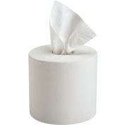 2-Ply Center Pull Roll White, 600 Sheets/Center Pull, 6 Center Pulls/Case