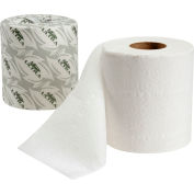 Papier de soie de salle de bains standard - 500 feuilles/rouleau, 96 rouleaux/caisse