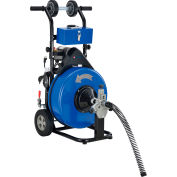 Global Industrial™ Drain Cleaner For 4-9" Pipe, 200 RPM, 100' Cable
