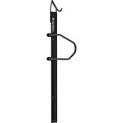 Global Industrial Indoor Vertical Bike Rack Mount, Lockable, 1 Bike Capacity, Black