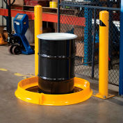 Berme de déversement connectable industrielle™ mondiale à profil élevé, 5'L x 4"L x 4-1/2"H