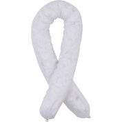 Global Industrial Oil Only Sorbent Socks, Heavyweight, 3" Dia. x 48"L, Gray, 40/Pack