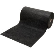 Global Industrial Universal High Traffic Sorbent Mat, Heavyweight, 30"W x 300'L, Gray