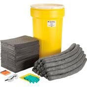 Kit mondial de tambour de déversement universel industriel™, 55 gallons