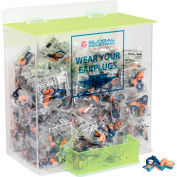 Global Industrial™ Acrylic Safety PPE Dispenser, Ear Plugs, Large, GLAEP-D