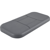 Global Industrial™ Seat Cushion For Picnic Table Benches, Gray, 2/Pack