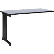 Interion® 48" Table de retour gaucher, Gray