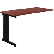 Interion® 48"W Table de retour gaucher - Acajou (SG8030)