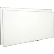Global Industrial™ Melamine Dry Erase Whiteboard - 4' x 8' - Recto-verso - Paquet de 2