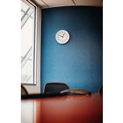 Global Industrial™ White Wall Clock 12" - Plastic