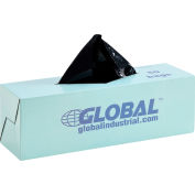 Global Industrial™ Heavy Duty Black Trash Liners, 1.5 Mil, 13 Gallon, 50/Box