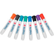 Global Industrial™ Dry Erase Markers, Bullet Tip, Assorted Colors, 8 Pack