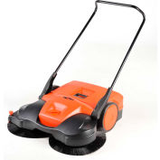 Bissell 38" Triple brosse Push Power Sweeper, 13,2 gallons - BG697 à piles