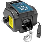 Reese Towpower Portable Electric Winch, 2 000 lb - 7033600