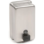 Distributeur de savon liquide vertical ASI® en inox - 0347