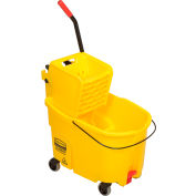 Rubbermaid WaveBrake® 2.0 Mop Bucket & Wringer Combo w/Side Pressure - 44 Qt.