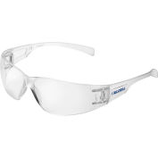 Global Industrial Frameless Safety Glasses, Scratch Resistant, Clear Lens - Pkg Qty 12