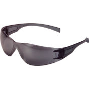 Global Industrial Frameless Safety Glasses, Scratch Resistant, Mirror Lens, Silver Frame - Pkg Qty 12
