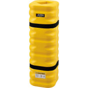 Global Industrial™ Narrow Column Protector, 4 - 6" Opening, Yellow