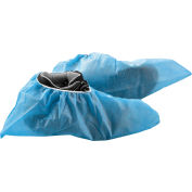 Global Industrial™ Skid Resistant Disposable Shoe Covers, Taille 12-15, Bleu, 150 Paires/Case