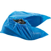 Global Industrial™ Water Resistant Disposable Shoe Covers, Size 6-11, Blue, 150 Pairs/Case