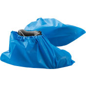Global Industrial™ Water Resistant Disposable Shoe Covers, Size 12-15, Blue, 150 Pairs/Case