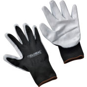 Global Industrial™ Foam Nitrile Coated Gloves, Gray/Black, Large, 1-Pair - Pkg Qty 12