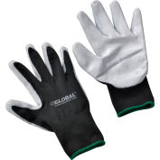 Global Industrial™ Foam Nitrile Coated Gloves, Gray/Black, Medium, 1-Pair - Pkg Qty 12