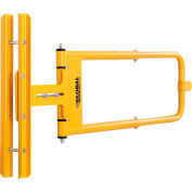 Global Industrial™ Adjustable Safety Swing Gate, 24 »-40"W Ouverture, Jaune
