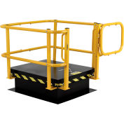 Global Industrial™ Galvanized Steel Safety Railing For 24 » x 36 » - 30 » x 36 » Roof Hatches