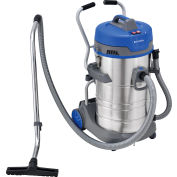 Global Industrial™ Stainless Steel HEPA Wet/Dry Vacuum, cap de 21 gallons.