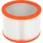 Replacement HEPA Filter For Global Industrial Wet/Dry Vacuums 641757, 641753 & 713166