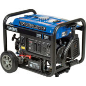 Global Industrial™ Portable Generator W/ Electric/Recoil Start, Gasoline, 3000 Rated Watts